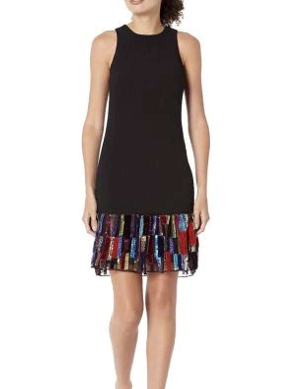 Trina Turk  Berry Sleeveless Drop Waist Dress Sz 12
